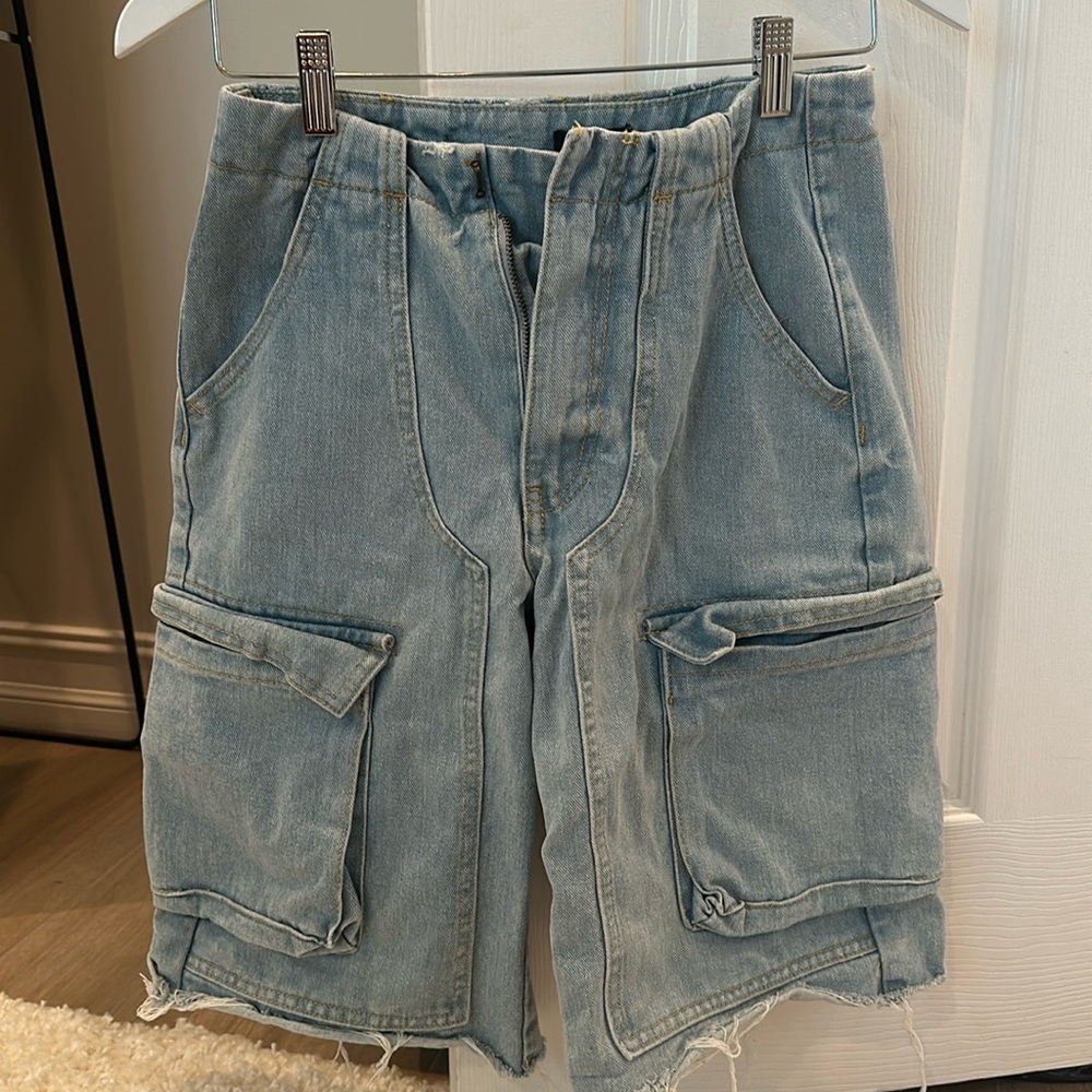 Nasty Gal Jorts, never worn, size 4